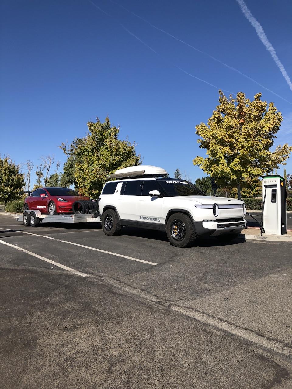 Rivian R1T R1S Towing + Efficiency: Please post your experience! IMG_5202