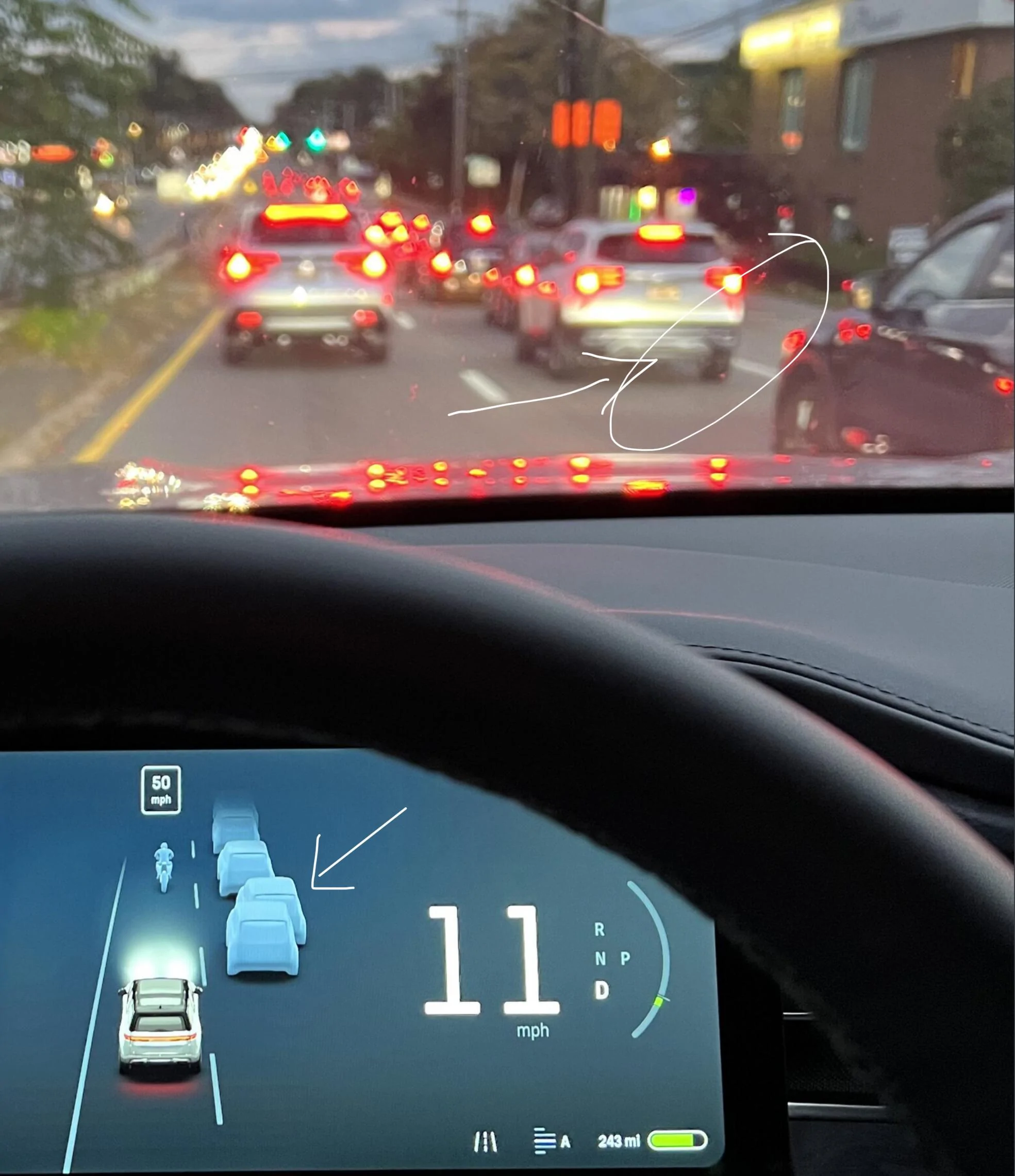 Rivian R1T R1S Long way to go for self driving for Rivian IMG_2984