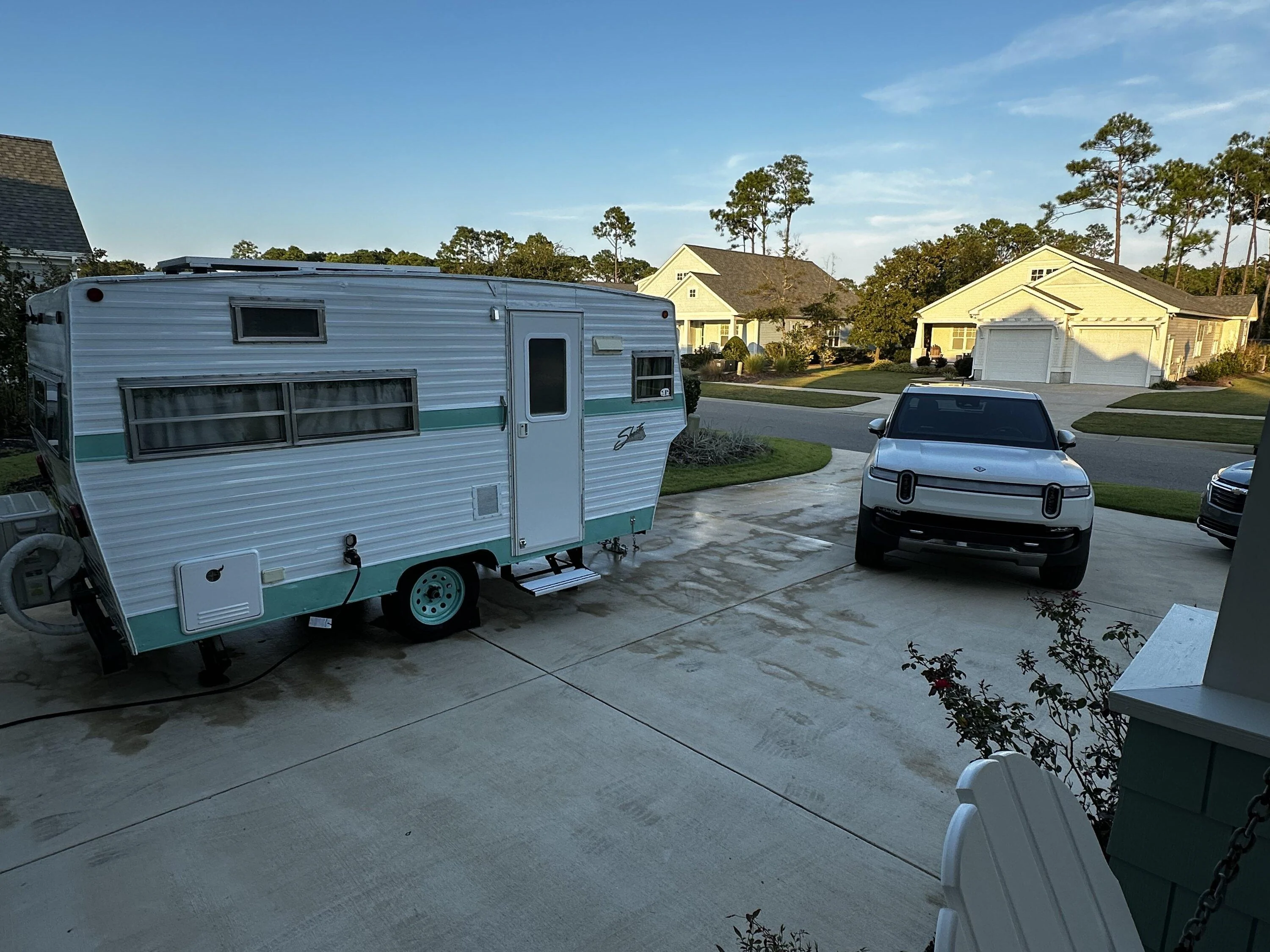 Rivian R1T R1S Airstream Trade Wind Trailer brochure features R1T IMG_6982