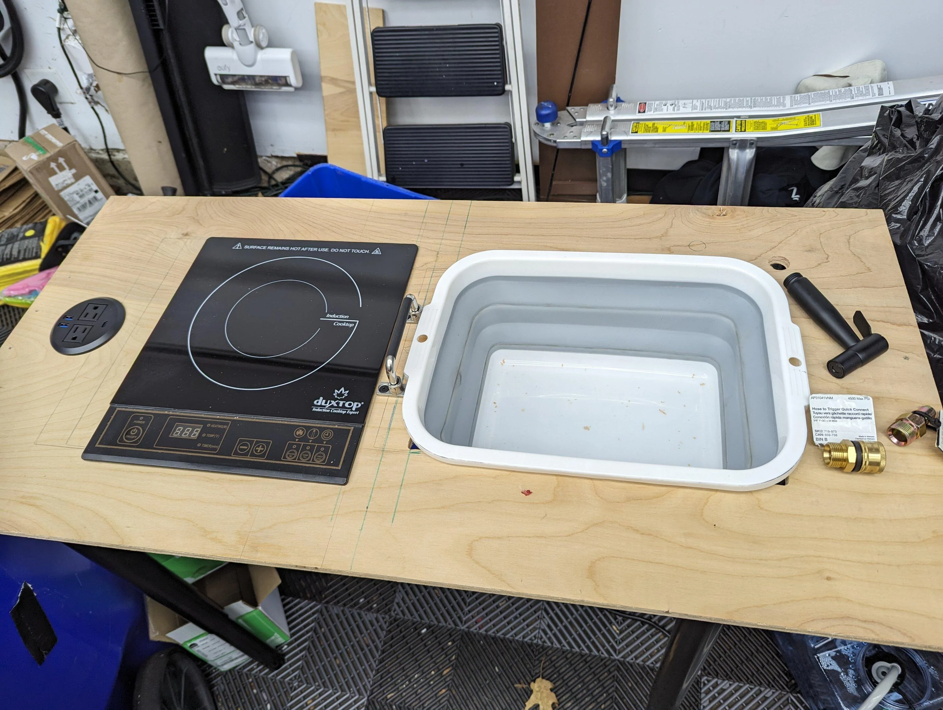 Rivian R1T R1S My R1S Camp Kitchen Custom DIY (Field Testing Complete) PXL_20231012_015944855