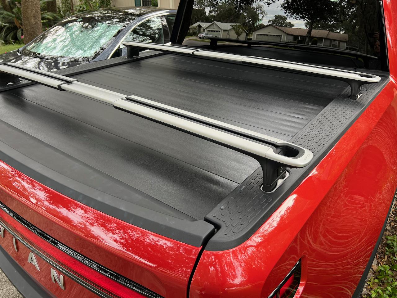 Rivian R1T R1S DIY Tonneau Cover - PVC Fence Planks with Bedliner Coating Tonneau - 100