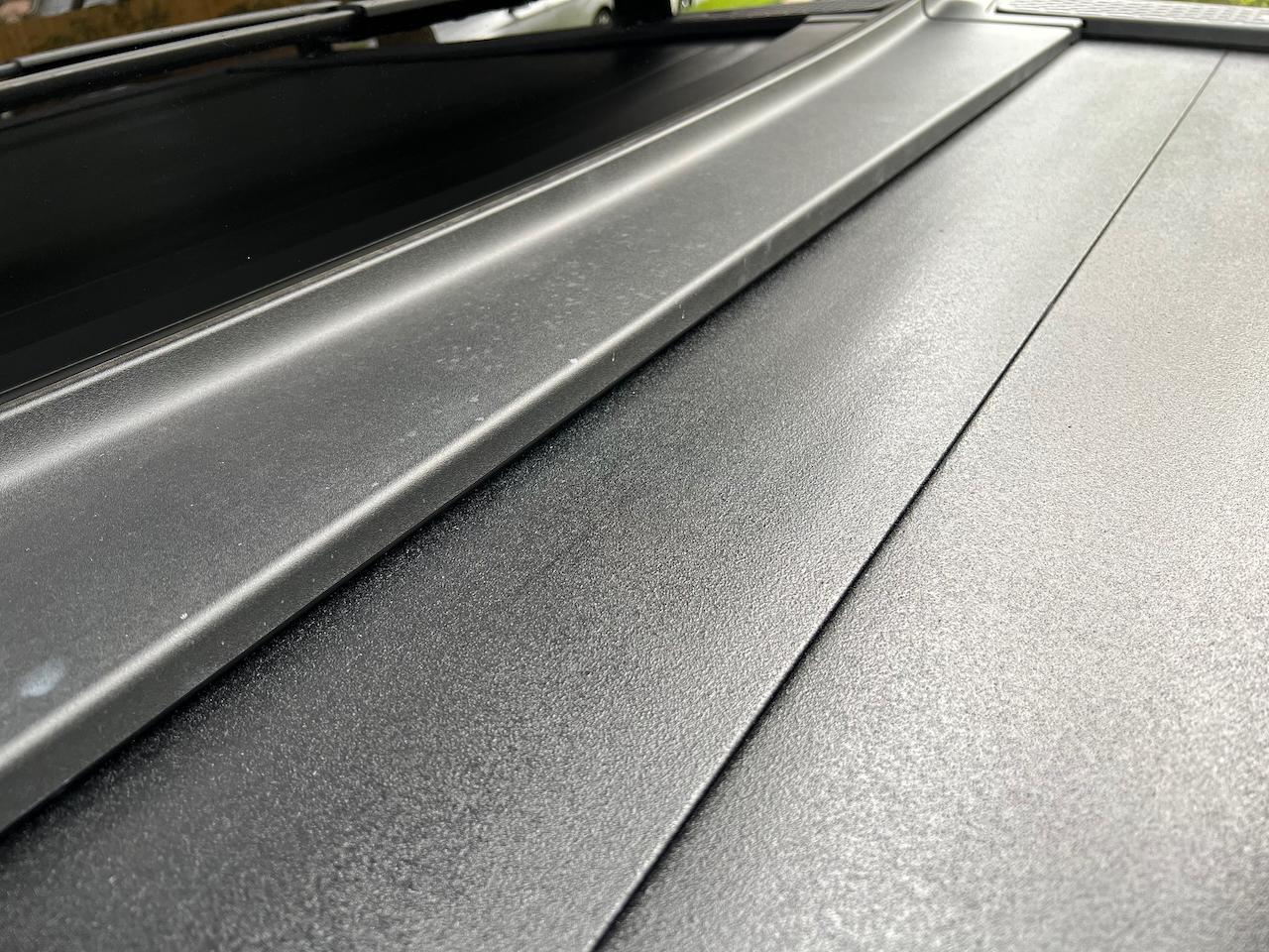 Rivian R1T R1S DIY Tonneau Cover - PVC Fence Planks with Bedliner Coating Tonneau - 105