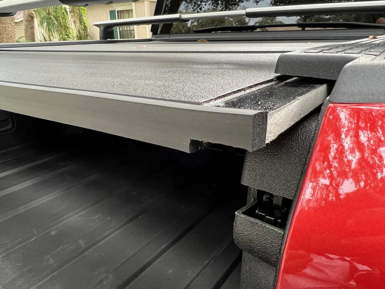 Rivian R1T R1S DIY Tonneau Cover - PVC Fence Planks with Bedliner Coating Tonneau - 210