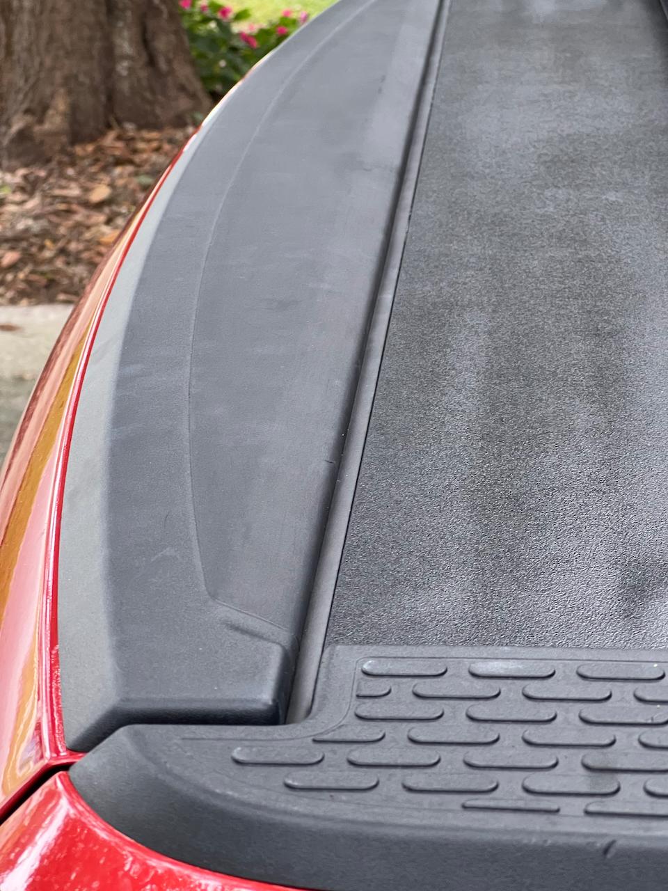 Rivian R1T R1S DIY Tonneau Cover - PVC Fence Planks with Bedliner Coating Tonneau - 220