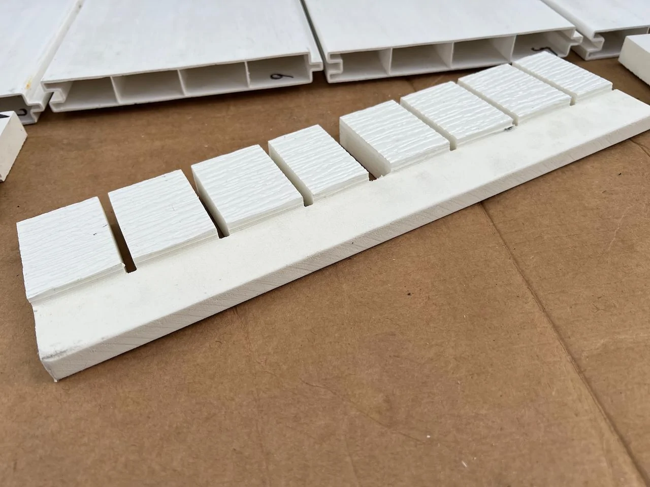 Rivian R1T R1S DIY Tonneau Cover - PVC Fence Planks with Bedliner Coating Tonneau - 550