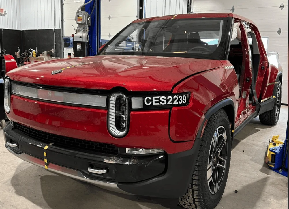 Rivian R1T R1S Parting Out Crash Test Rivians 1697232145798