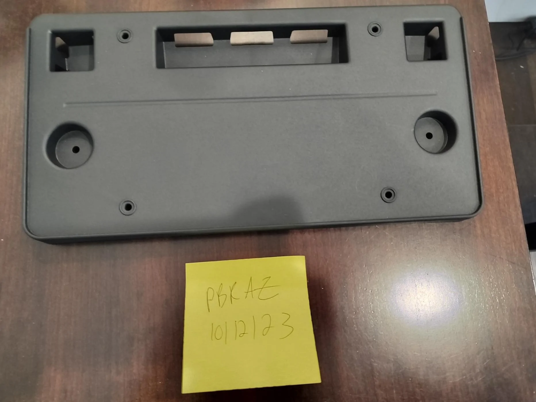 Rivian R1T R1S OEM Front License Plate Bracket front license plate bracket