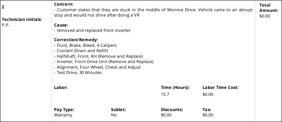Rivian R1T R1S My R1S ground to a halt while commuting with suspected drive unit/inverter failure Snap 2023-10-13 at 21.53.06