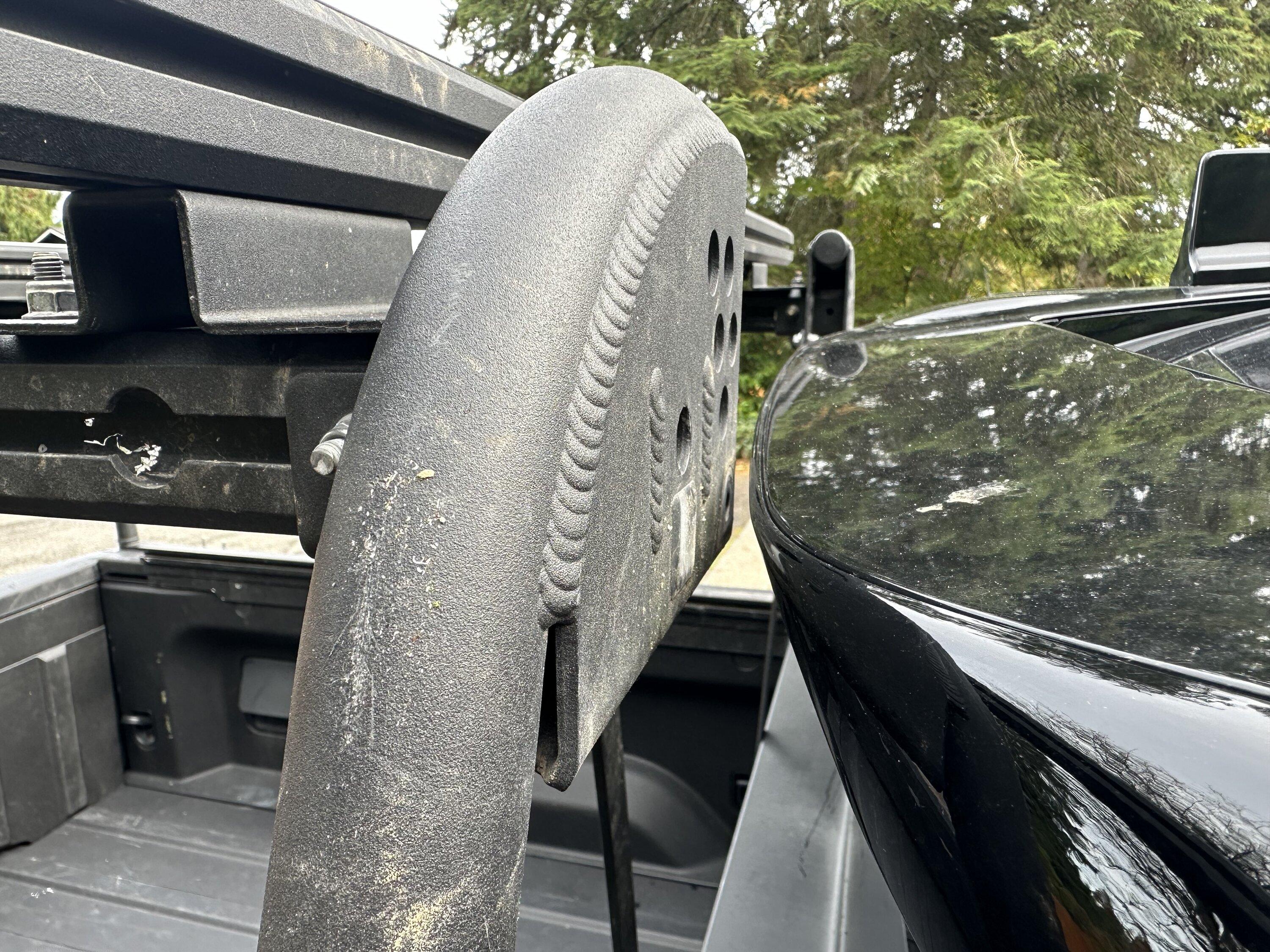 Rivian R1T R1S DIY Leitner bed rack adapted to R1T IMG_2992