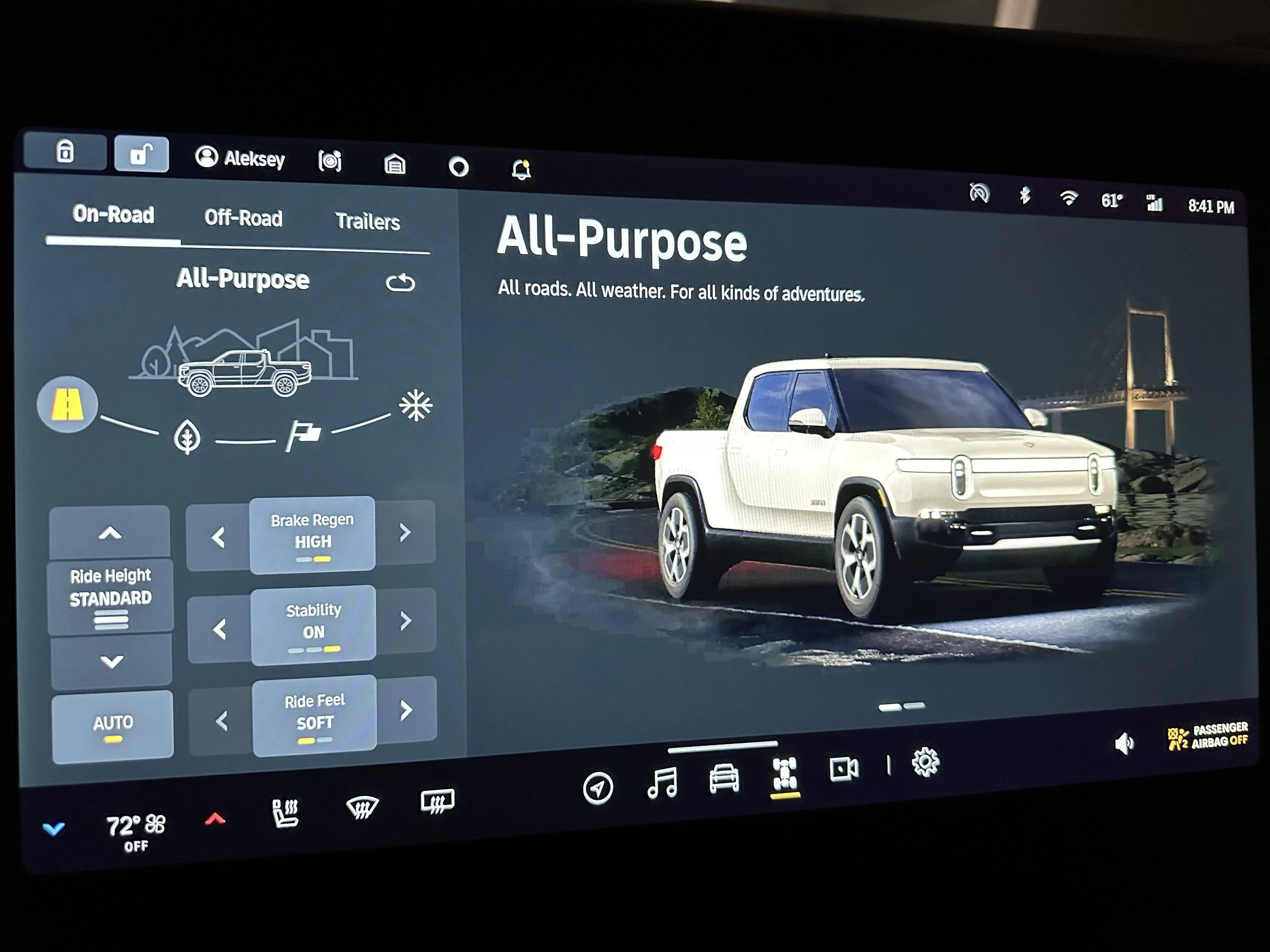 Rivian R1T R1S Software Update 2023.38 Release Notes ? IMG_5705