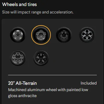 Rivian R1T R1S anyone else hate the 20" R1S wheels? 1629765911179