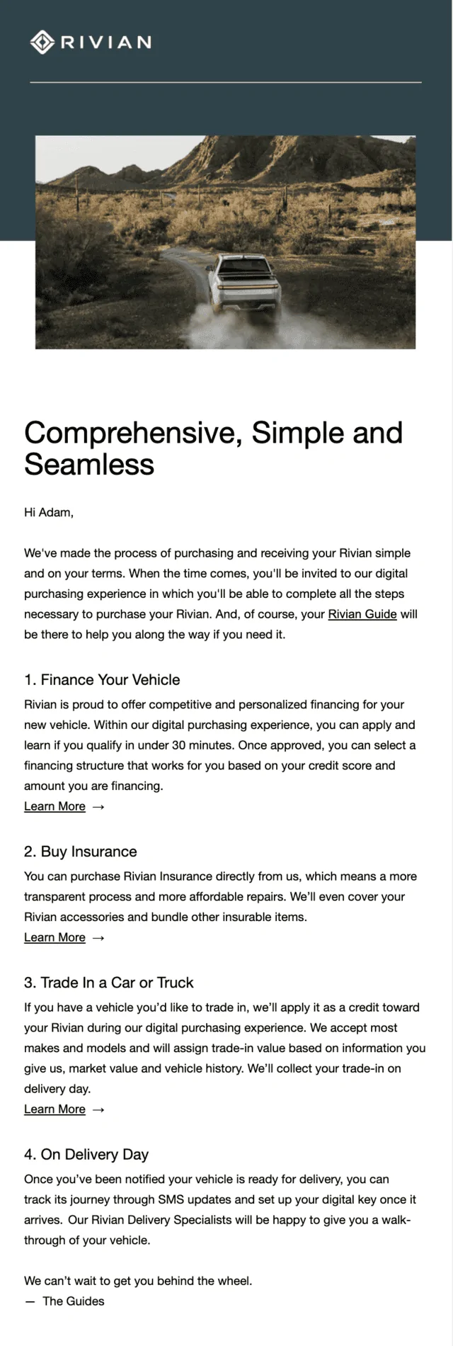 Rivian R1T R1S Rivian Guide Contacted Finally! (For Real) ? Screen Shot 2021-08-25 at 2.18.05 PM