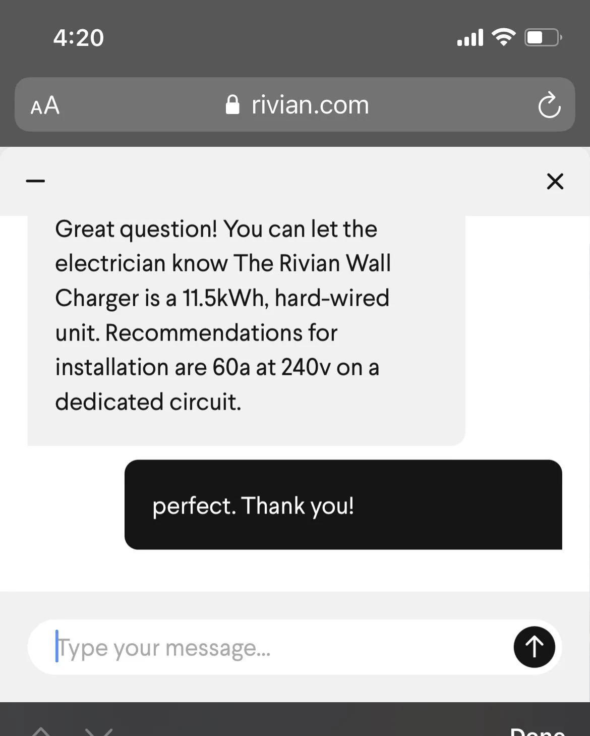 Rivian R1T R1S Ready to go.... install my port for charging in garage DFA5561F-3D8B-4A21-8F3B-CC2CC01DD9A8