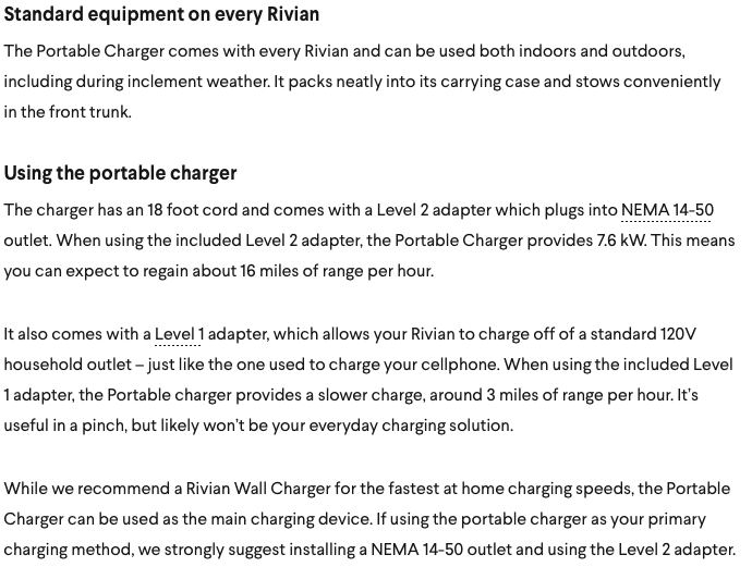 Rivian R1T R1S Ready to go.... install my port for charging in garage Screen Shot 2021-08-27 at 11.14.00 AM