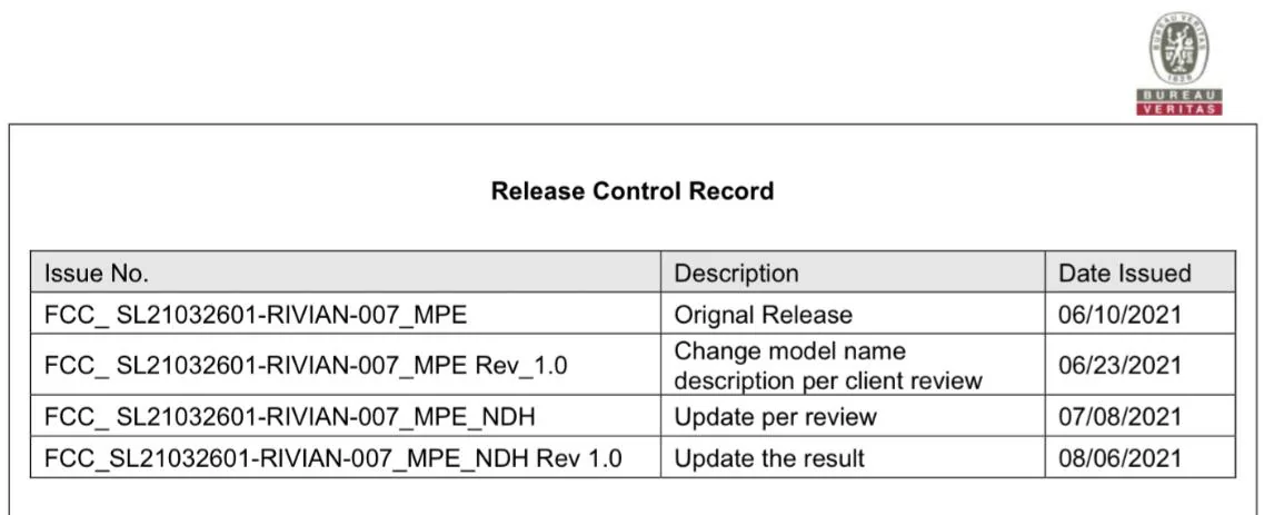 Rivian R1T R1S Telematics Control Module Stops by the FCC AE53CCD9-E94B-44C5-99A4-0F27EB10AD36