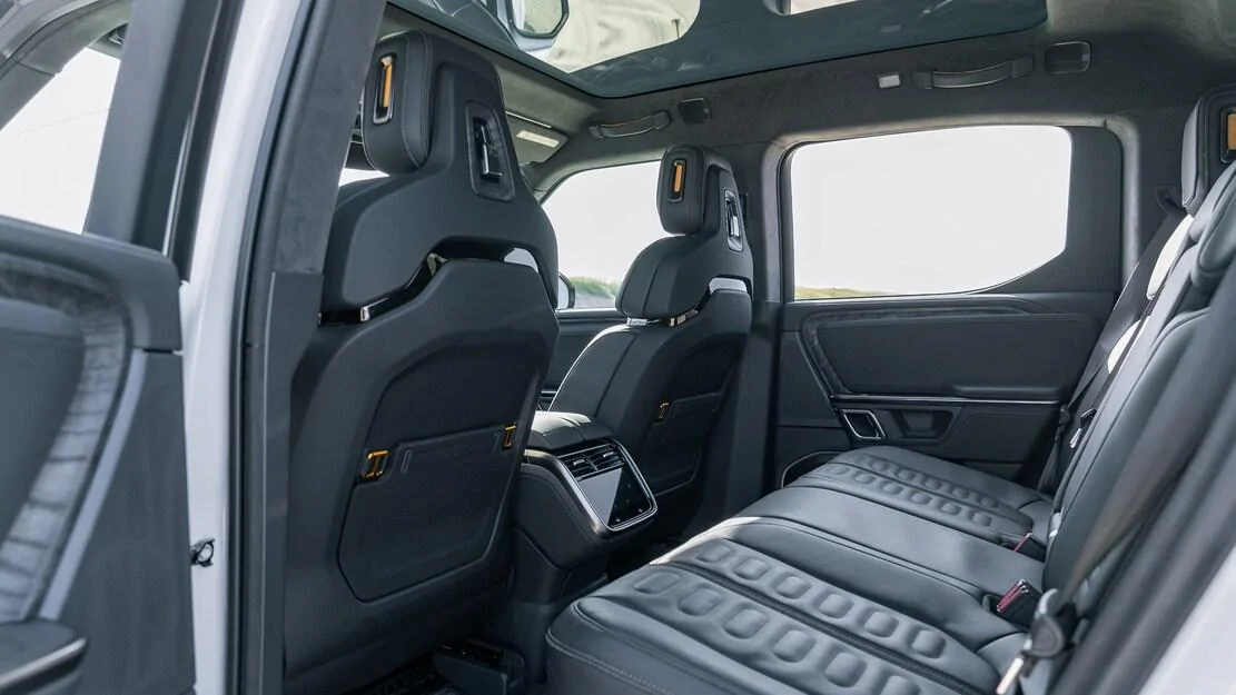 Rivian R1T R1S The Second Row Display (what is it for?) 2022-Rivian-R1T-22