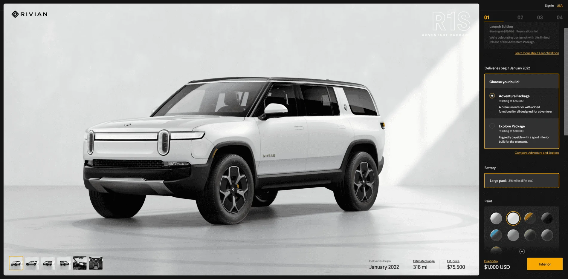 Rivian R1T R1S ? Official EPA Range and MPGe Numbers for R1T & R1S 1630699878207