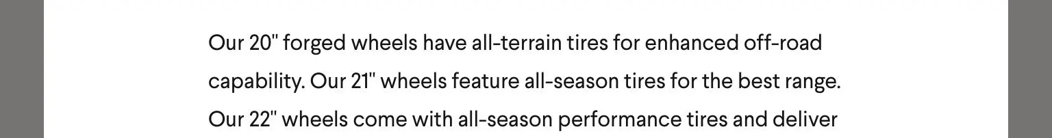 Rivian R1T R1S Should 20" Wheels be the standard wheel included C19141CF-10FE-4785-94F7-17AA15307A8F