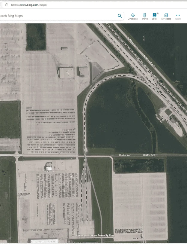 Rivian R1T R1S Normal Plant Satellite Images 1631037865009