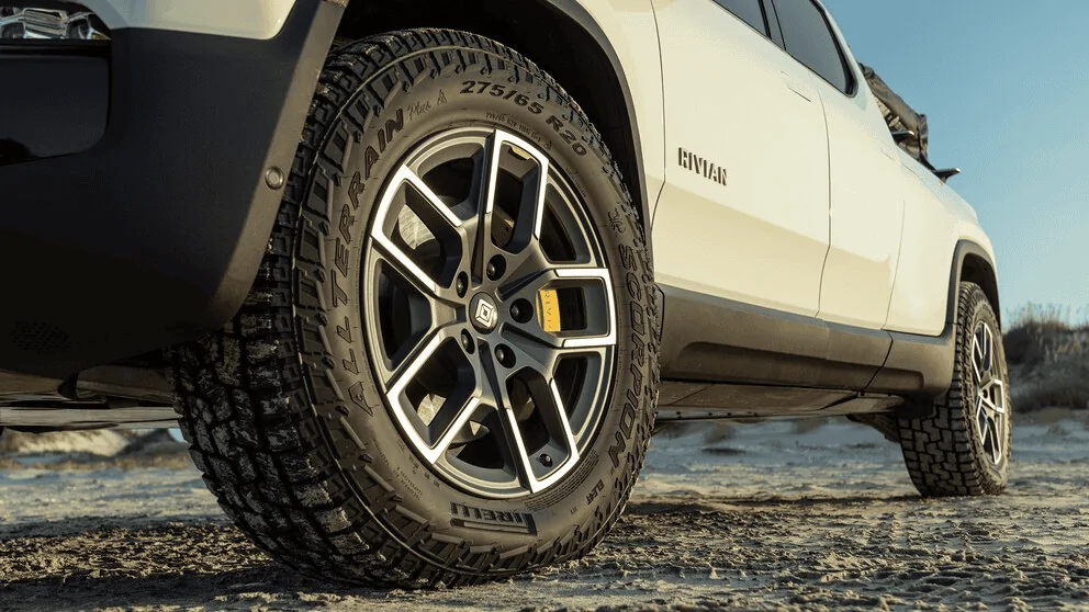 Rivian R1T R1S Will 20" tires be noisier inside cabin than 21/22"? 1631083217993