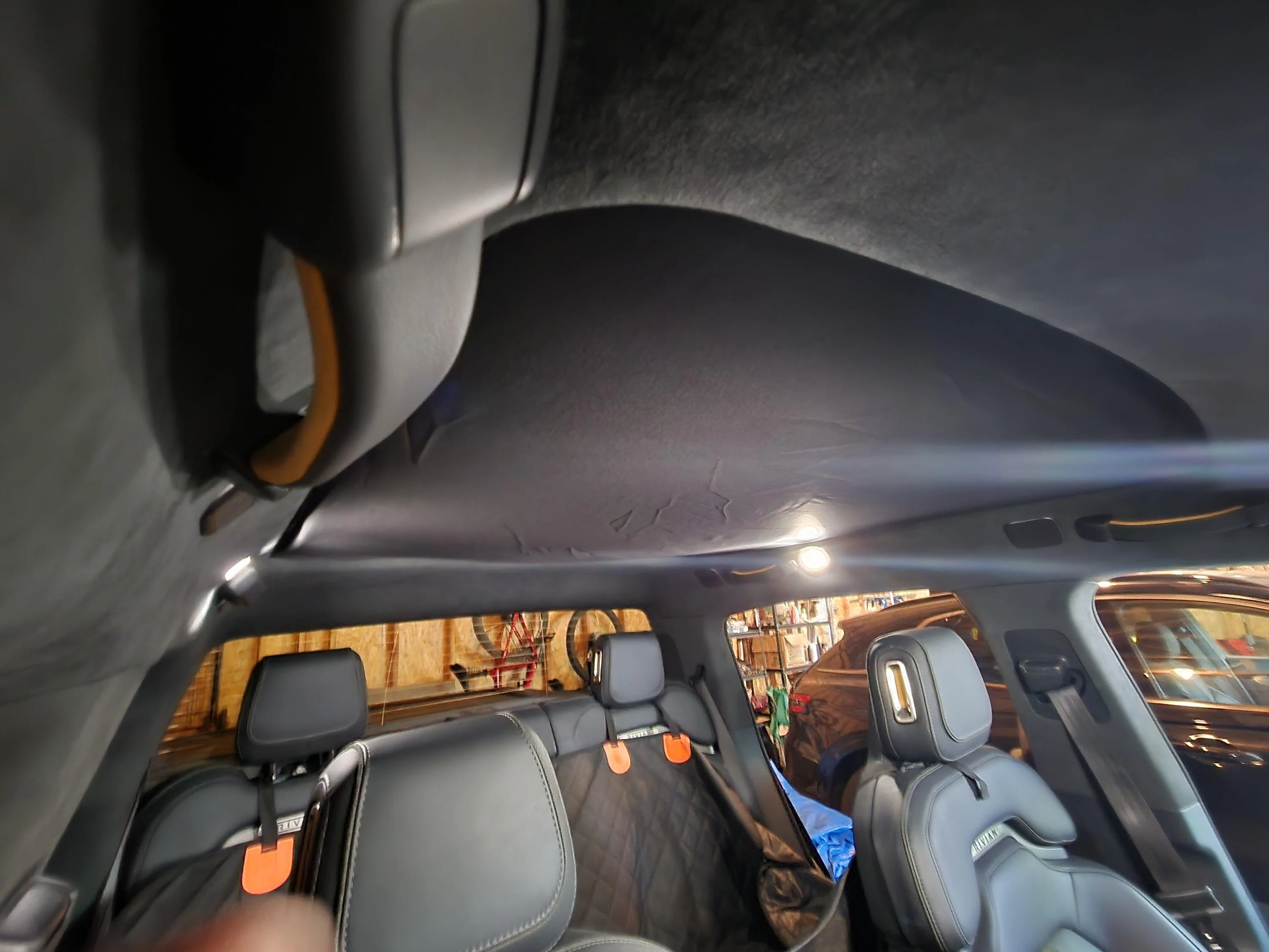 Rivian R1T R1S R1T roof shade installed 20231017_170744