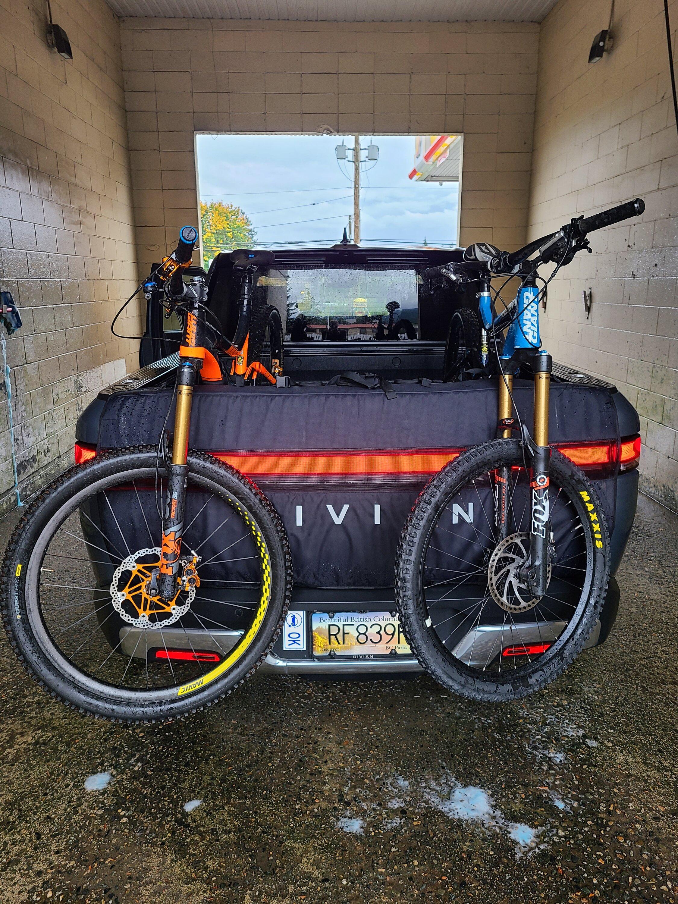 Rivian R1T R1S Rivian Tailgate Pads are BACK IN STOCK in Gear Shop!! 20231014_163936