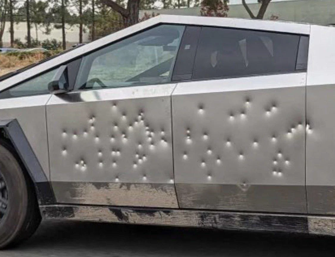 Rivian R1T R1S Bullet Tested Cybertruck WTF 1697857402218