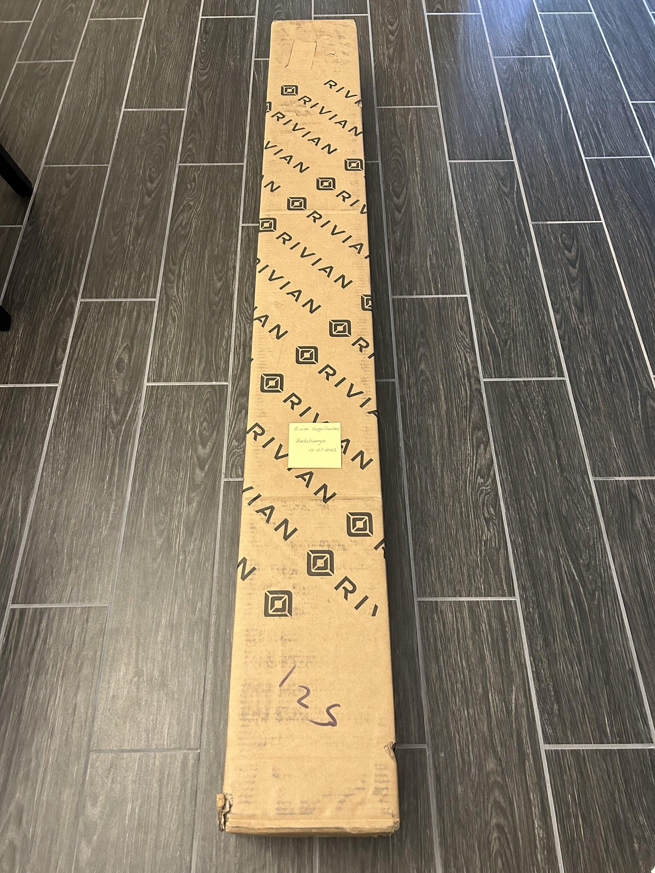 Rivian R1T R1S Cargo Crossbars New in Box DFW IMG_7991