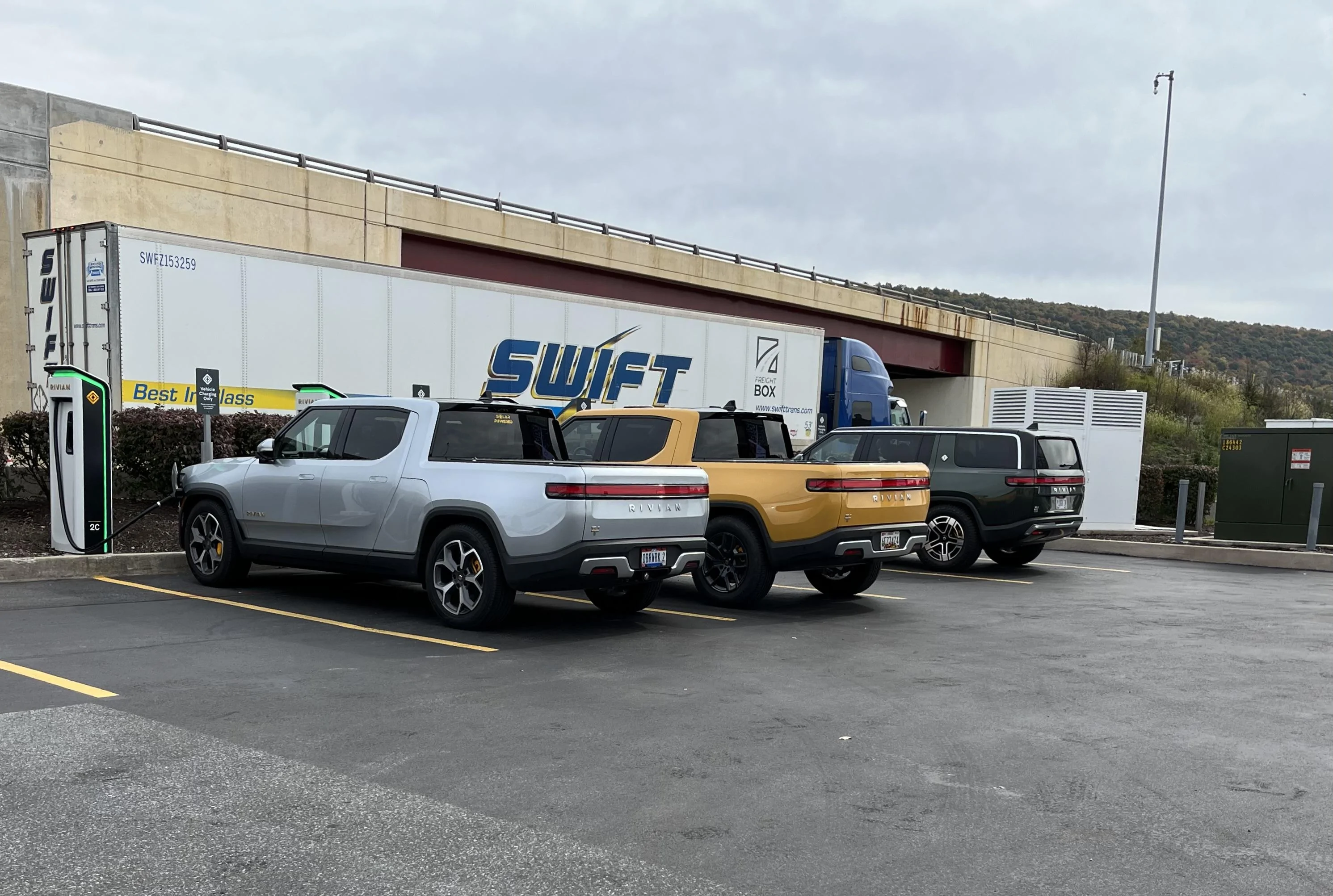 Rivian R1T R1S RAN Rivian Charging Stations Locations Map via Google Maps IMG_3589