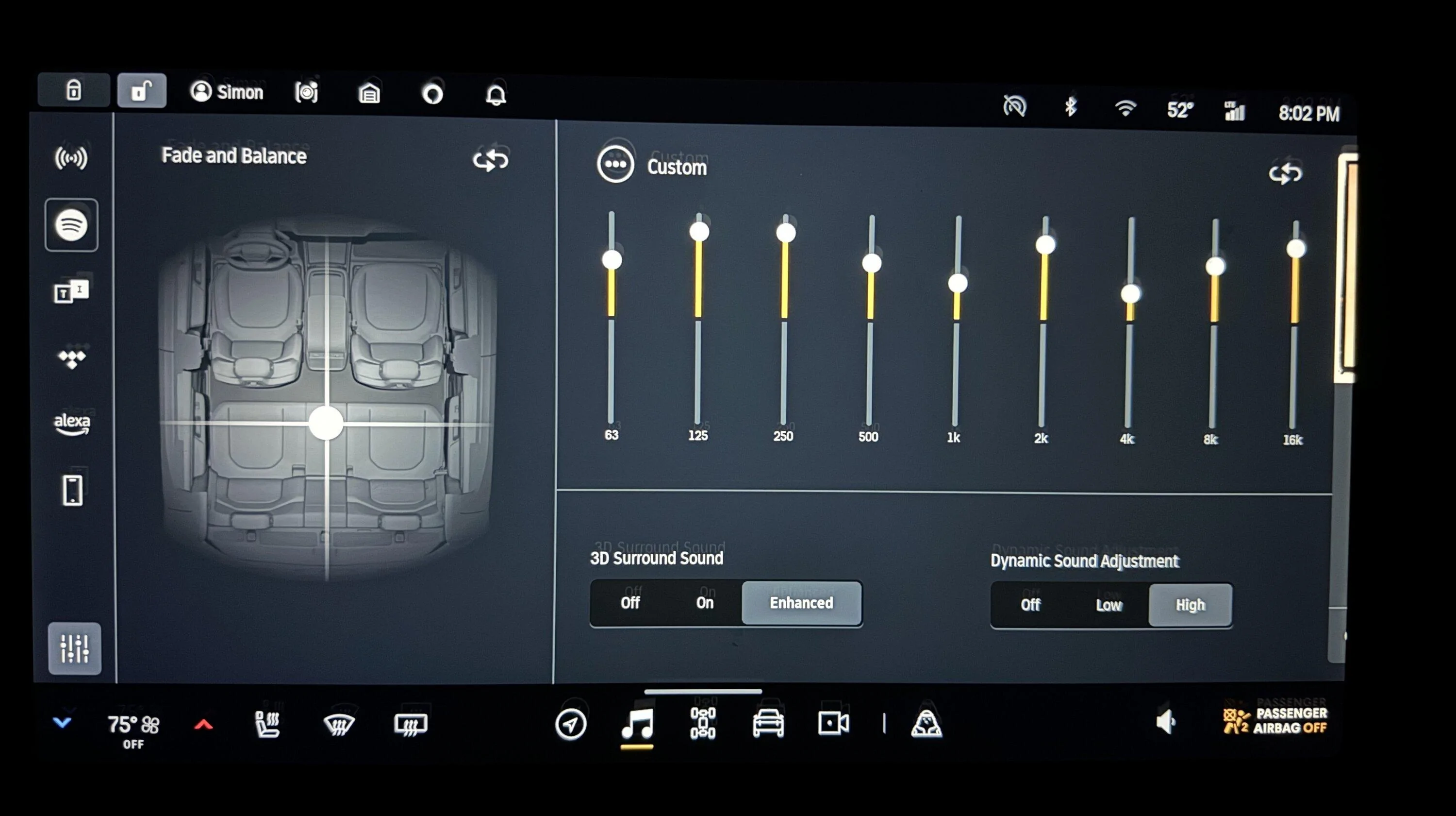 Rivian R1T R1S Best stereo sound settings -- post yours! IMG_5718