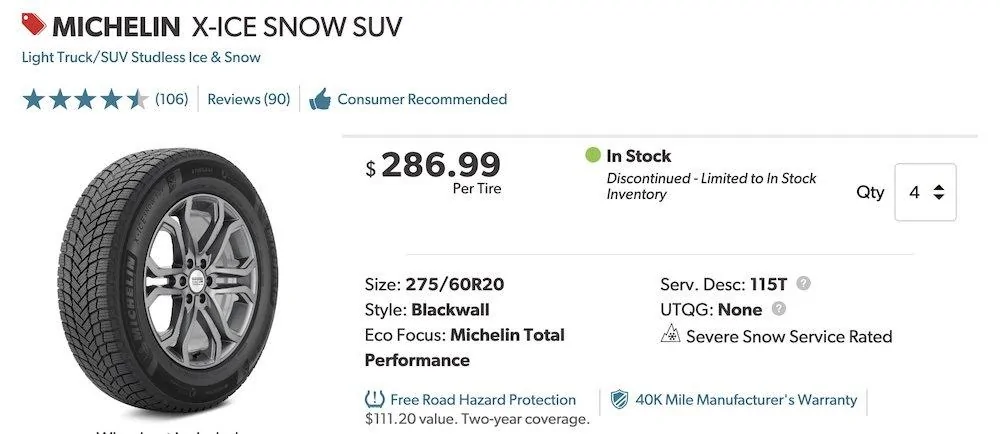 Rivian R1T R1S Snow tires recommendations? X-Ice Snow2