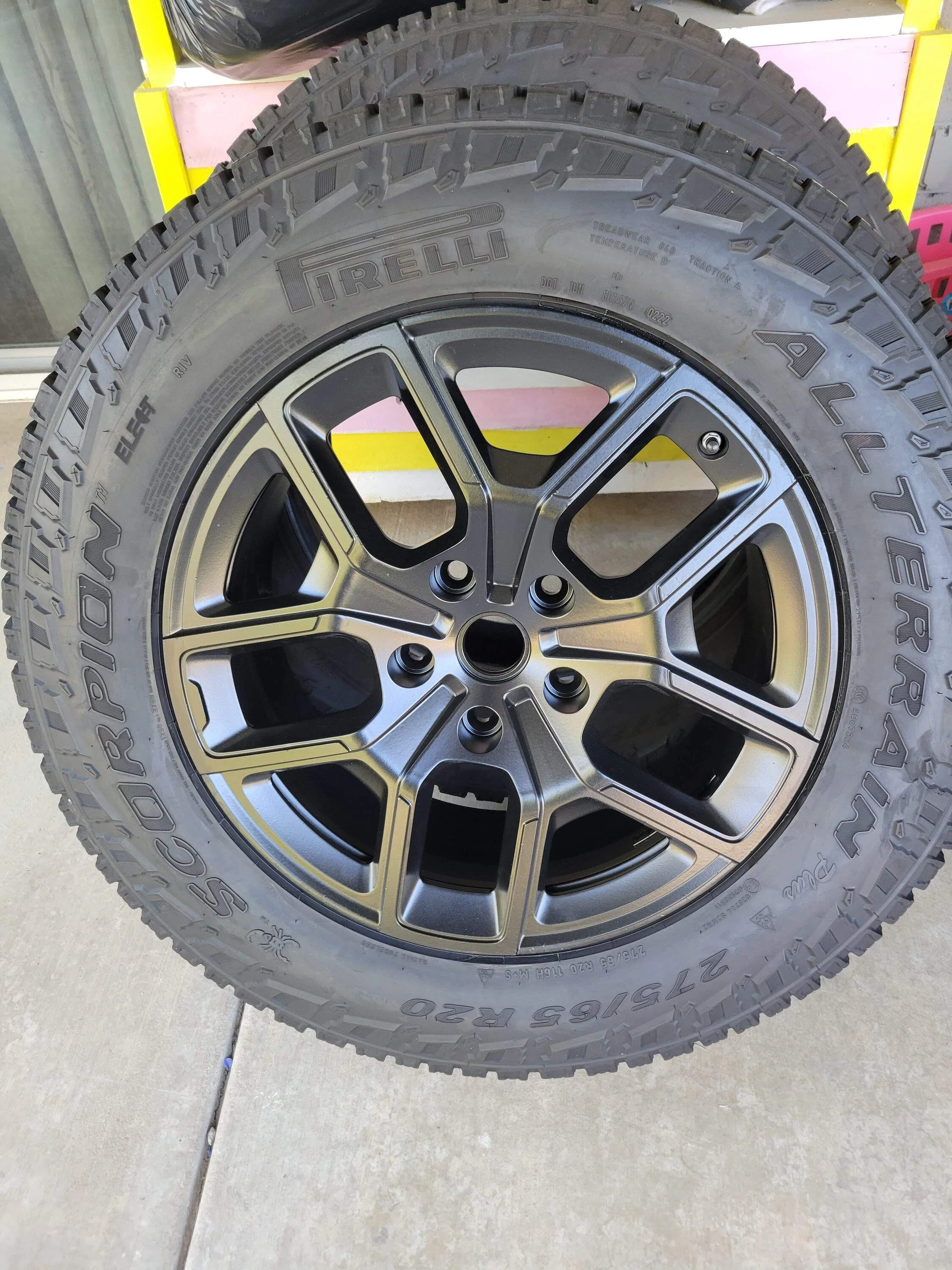Rivian R1T R1S WTB 20 Wheel and Tire for Spare 20231019_153532