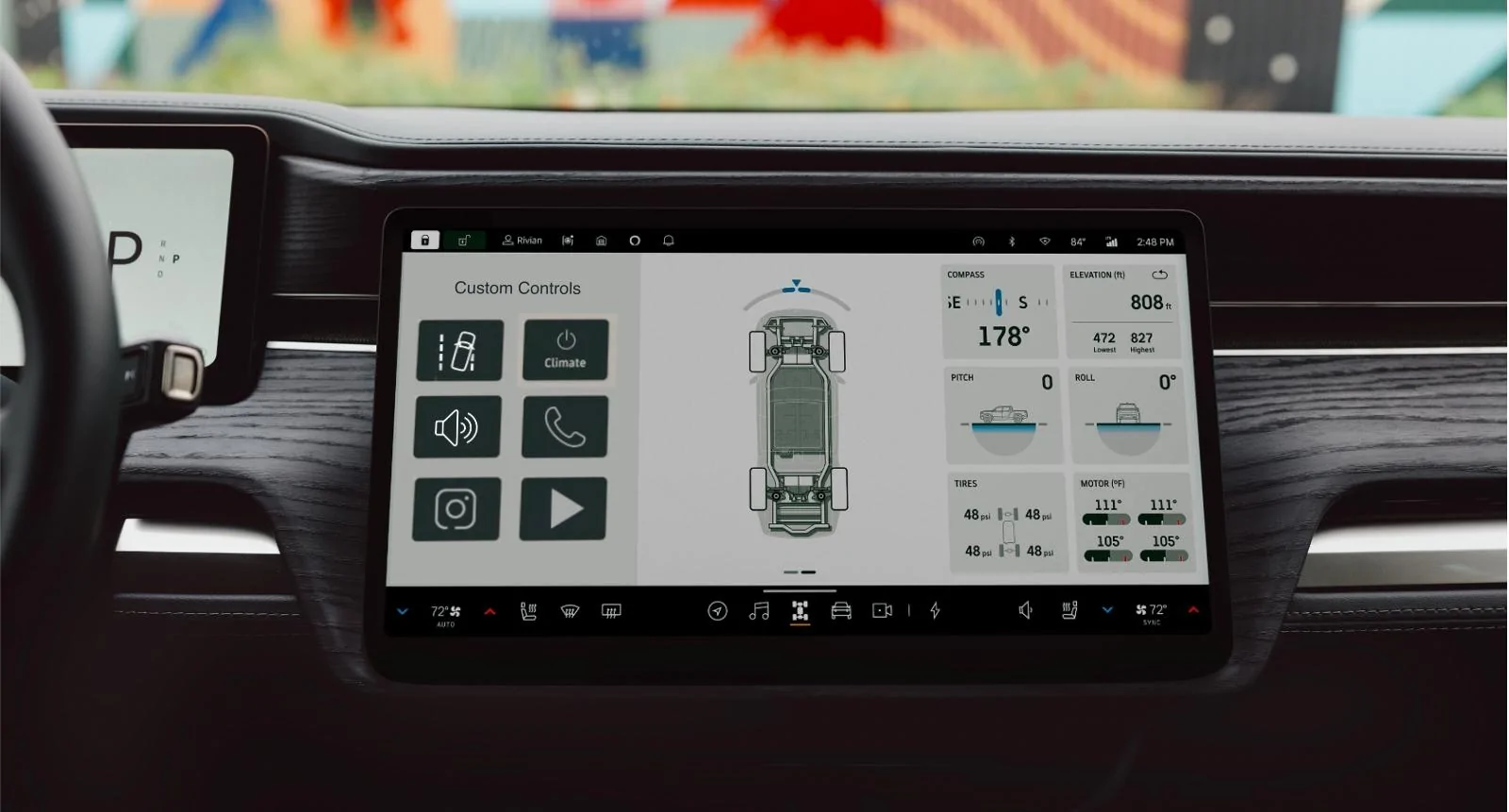 Rivian R1T R1S Lane Keep vs Lane Centering RivianCustomUserControls
