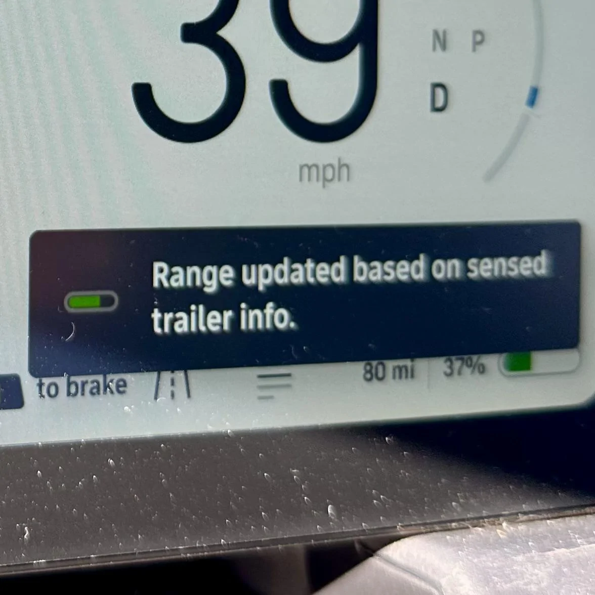 Rivian R1T R1S Interesting towing results with OTA Update 2023.38 -- R1T on Ike Gauntlet (by TFL) IMG_8524
