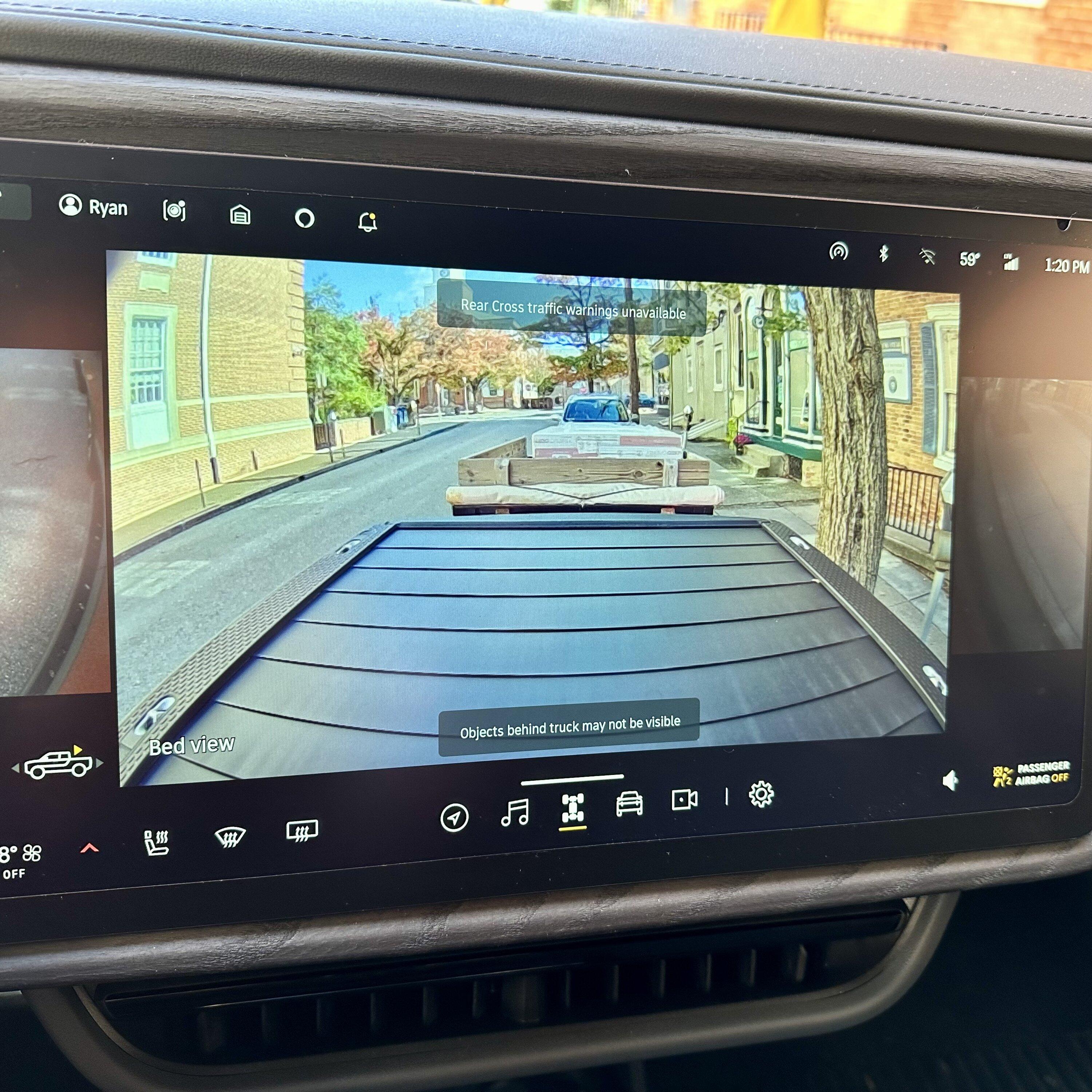 Rivian R1T R1S Interesting towing results with OTA Update 2023.38 -- R1T on Ike Gauntlet (by TFL) IMG_8522
