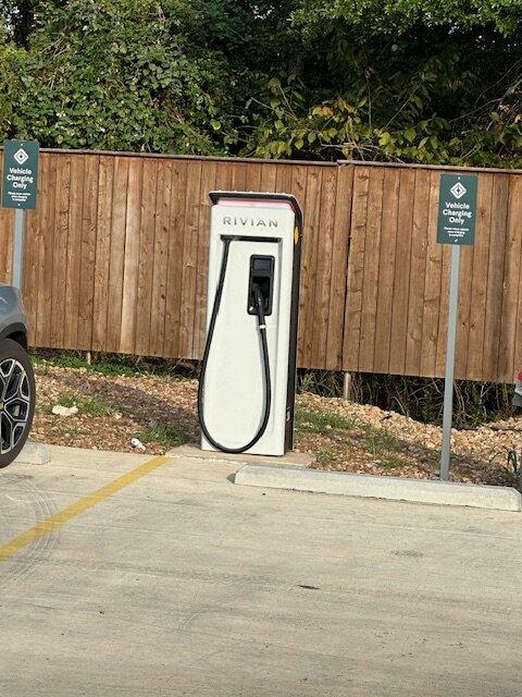 Rivian R1T R1S RAN Rivian charging station now live in San Antonio @ La Cantera Rivian Charger