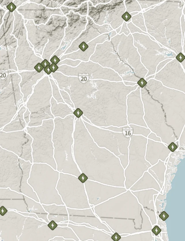 Rivian R1T R1S RAN Atlanta is open @ Cumberland Mall (9 charging stations) Screenshot 2023-10-25 at 4.09.37 PM
