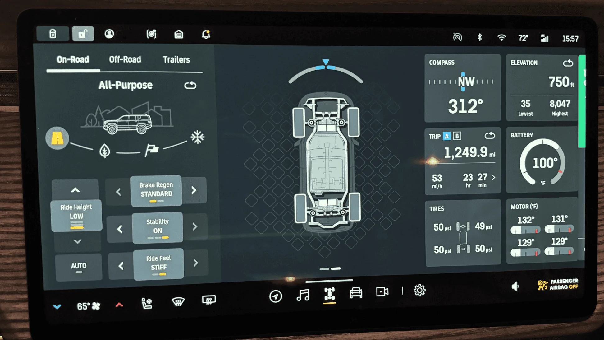 Rivian R1T R1S R1S South OC, CA to Lake Tahoe/Reno and Back Road Trip Screenshot 2023-10-25 at 13.14.45