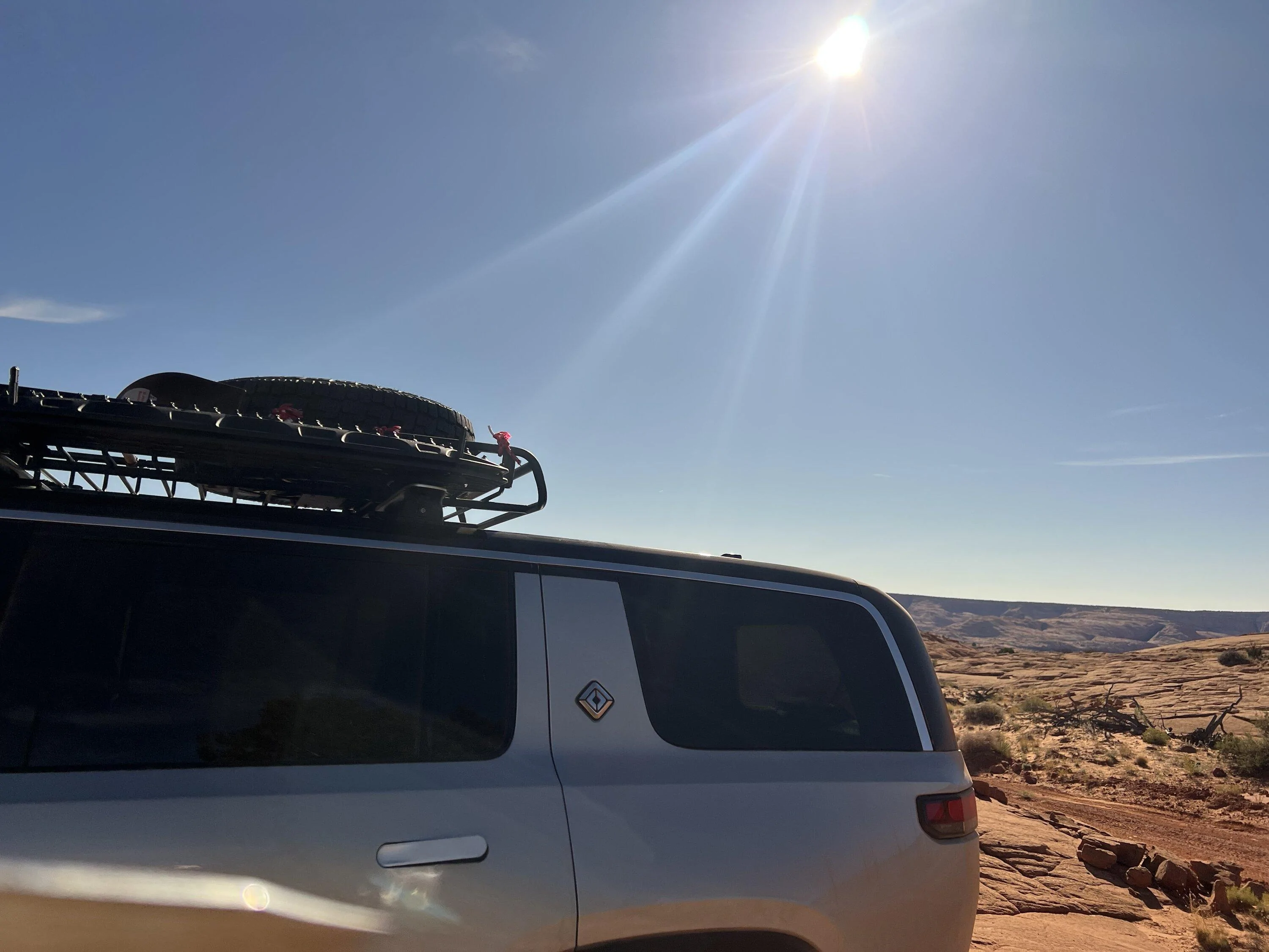 Rivian R1T R1S Autoweek review from the desert: Rivian R1S SUV Eclipses the Competition IMG_3435