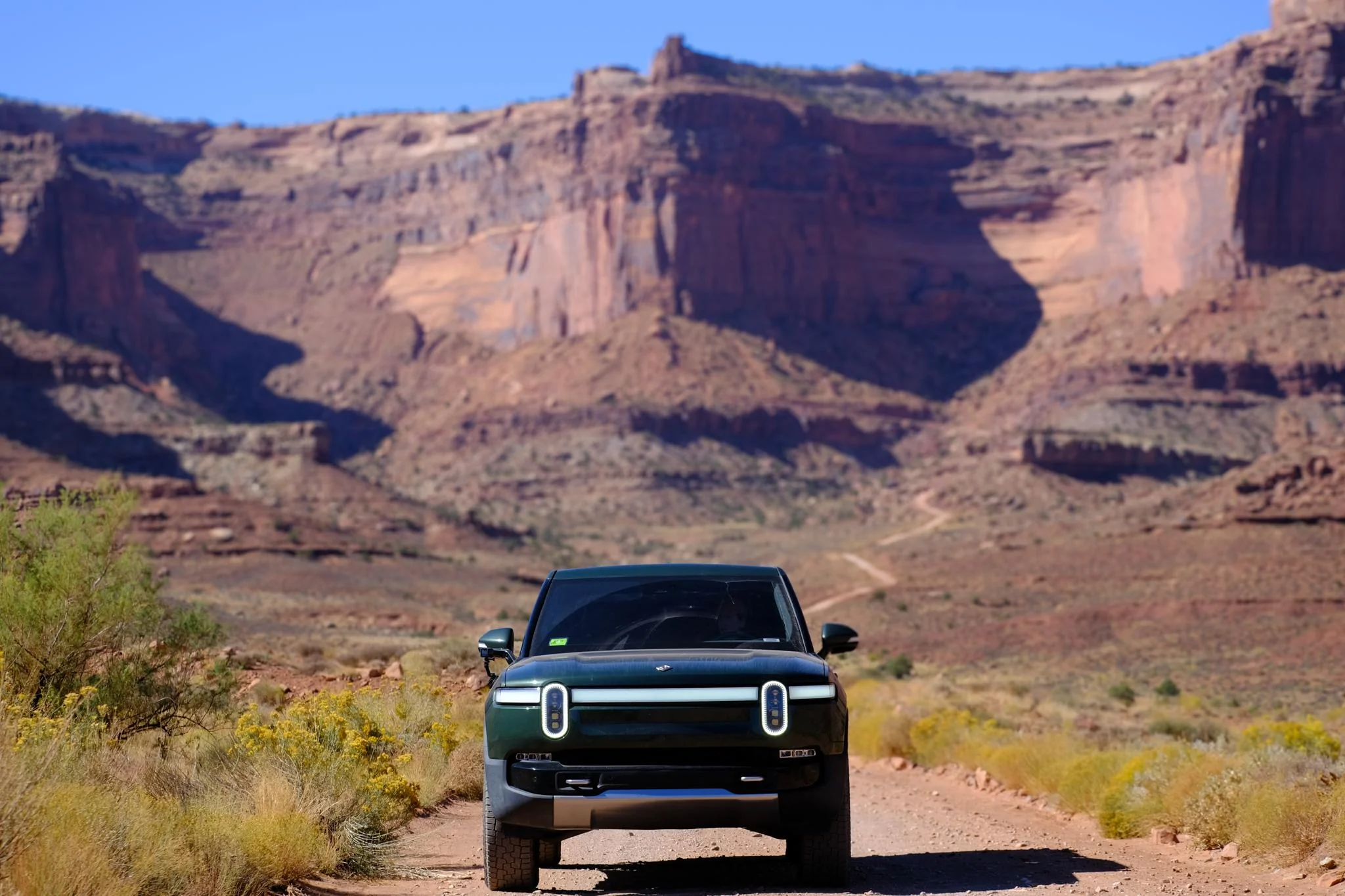 Rivian R1T R1S Another White Rim trail trip report DSCF3596