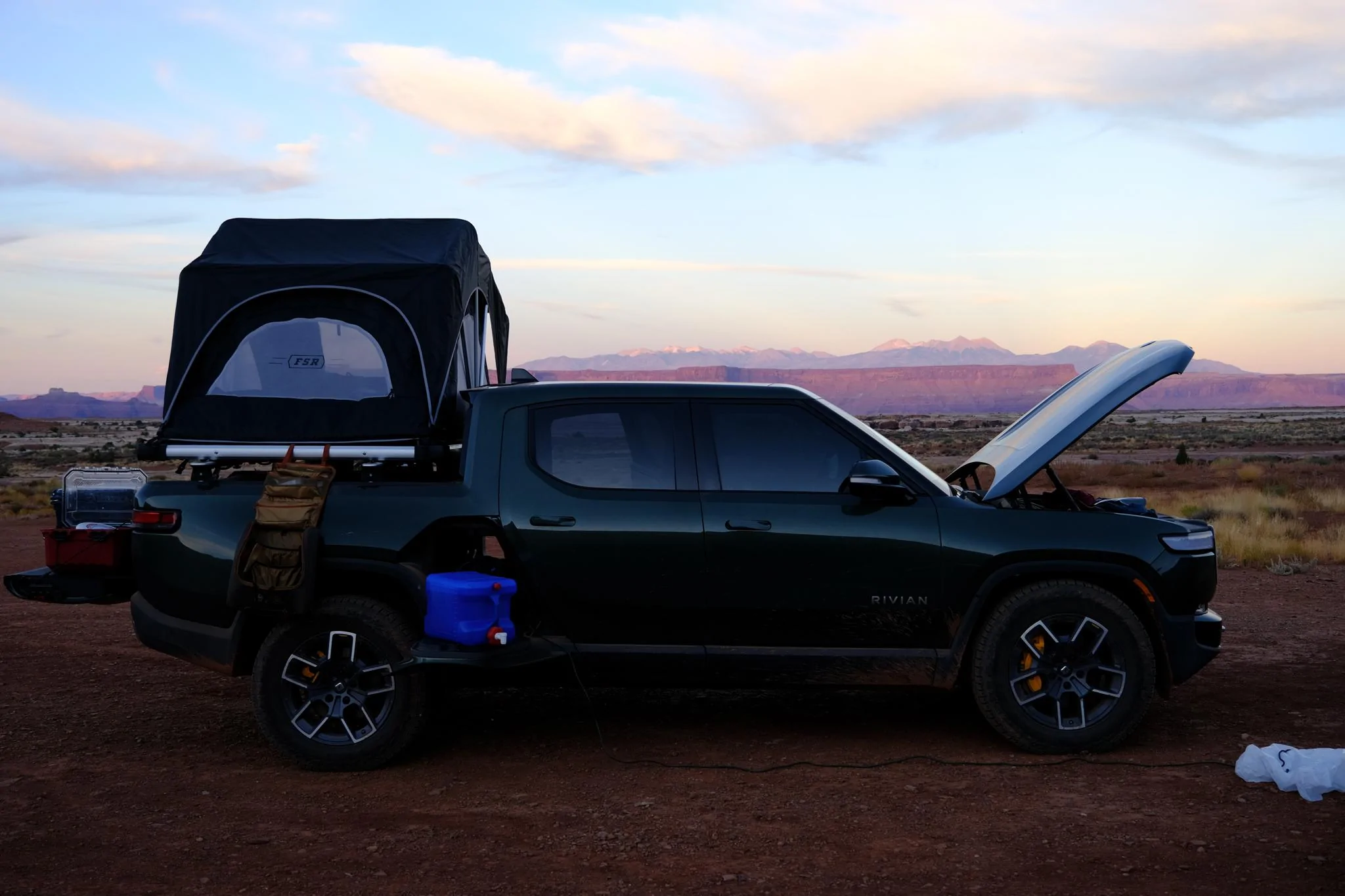 Rivian R1T R1S Another White Rim trail trip report DSCF3811