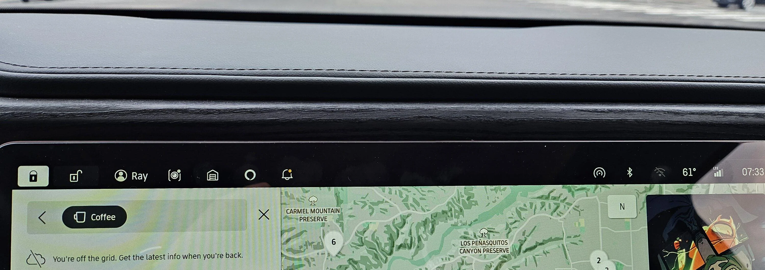 Rivian R1T R1S You're off the grid. Get the latest info when you're back 20231027_no signal