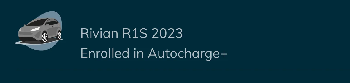 Rivian R1T R1S Has anyone successfully set up EVgo Autocharge+ ? 1698450825721