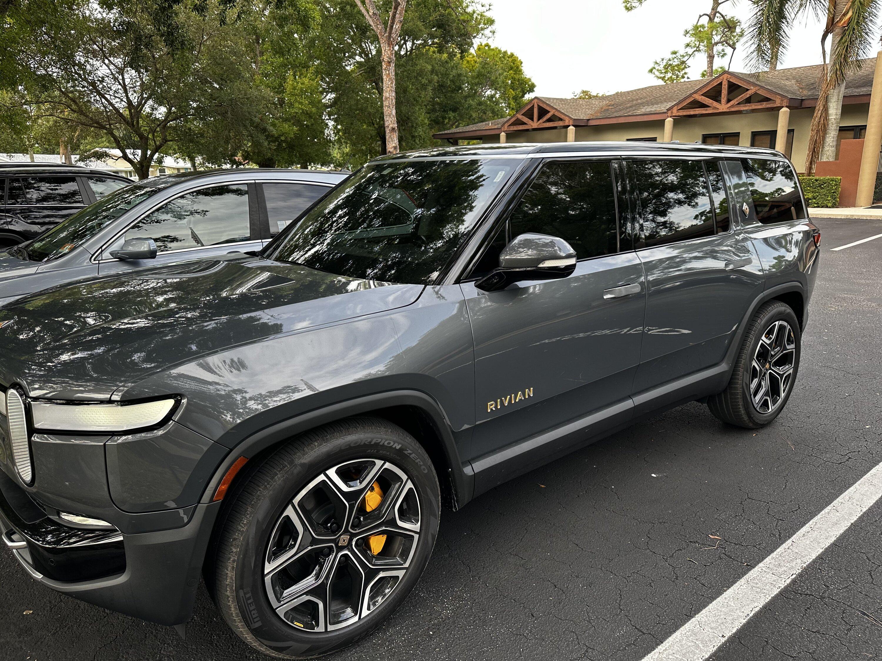 Rivian R1T R1S Window Tint differences between dyed, metalized, carbon vs. ceramic tints? Local laws? IMG_2223