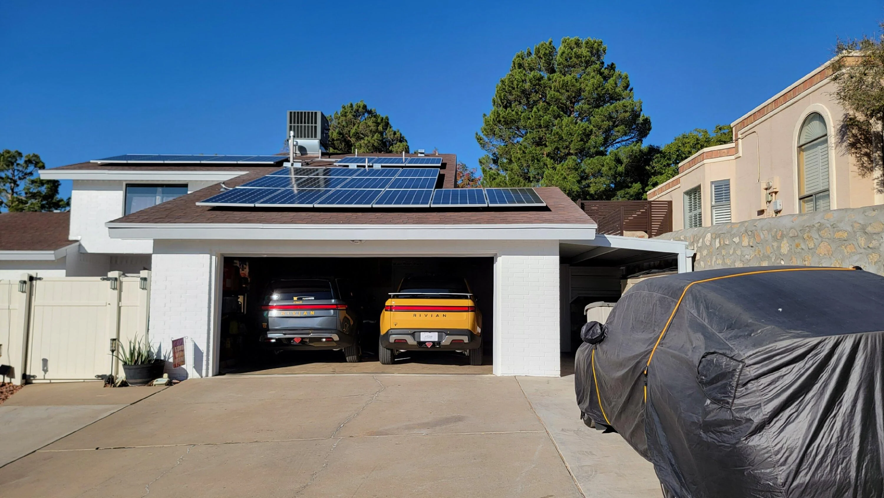 Rivian R1T R1S Charging options remote site off grid with 8kw propane generator? 20231028_092216