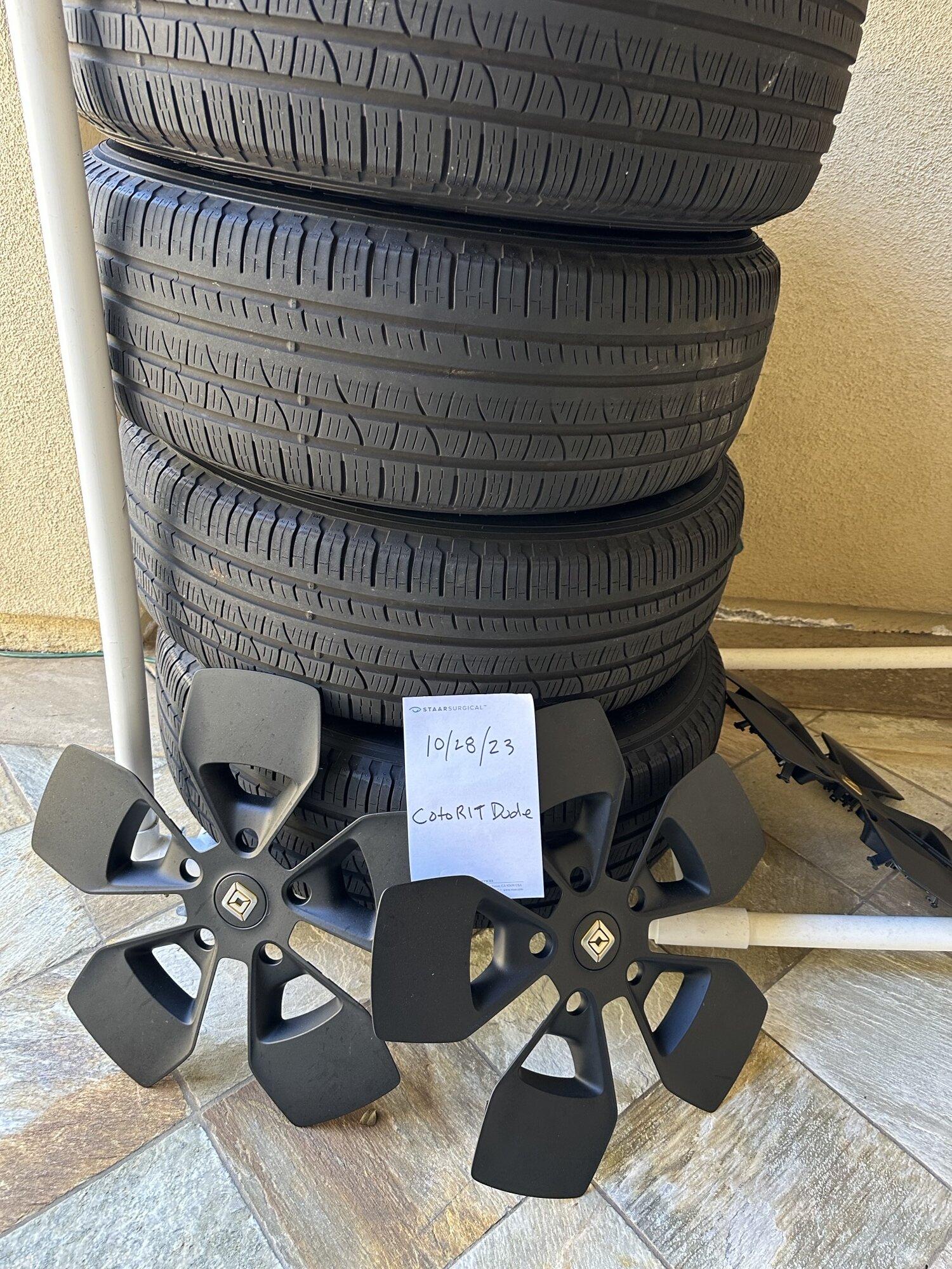 Rivian R1T R1S 21" Wheel set Orange County, CA $1,750 IMG_0668
