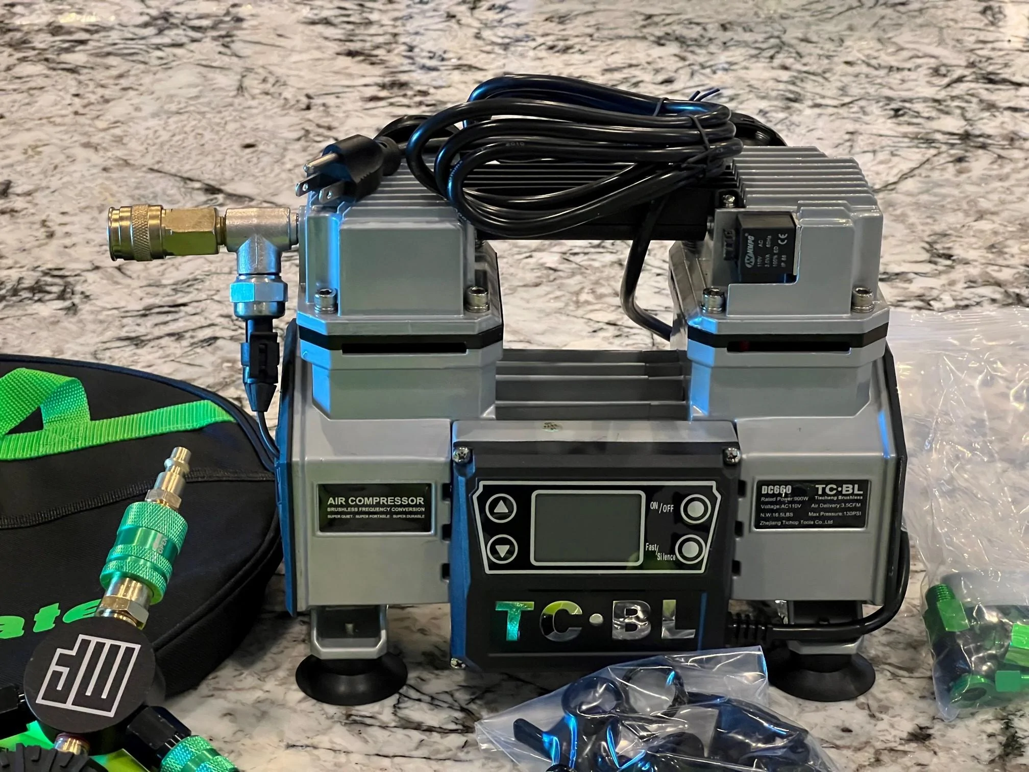 Rivian R1T R1S Backup Tire Air Portable Compressor Recommendations 0002