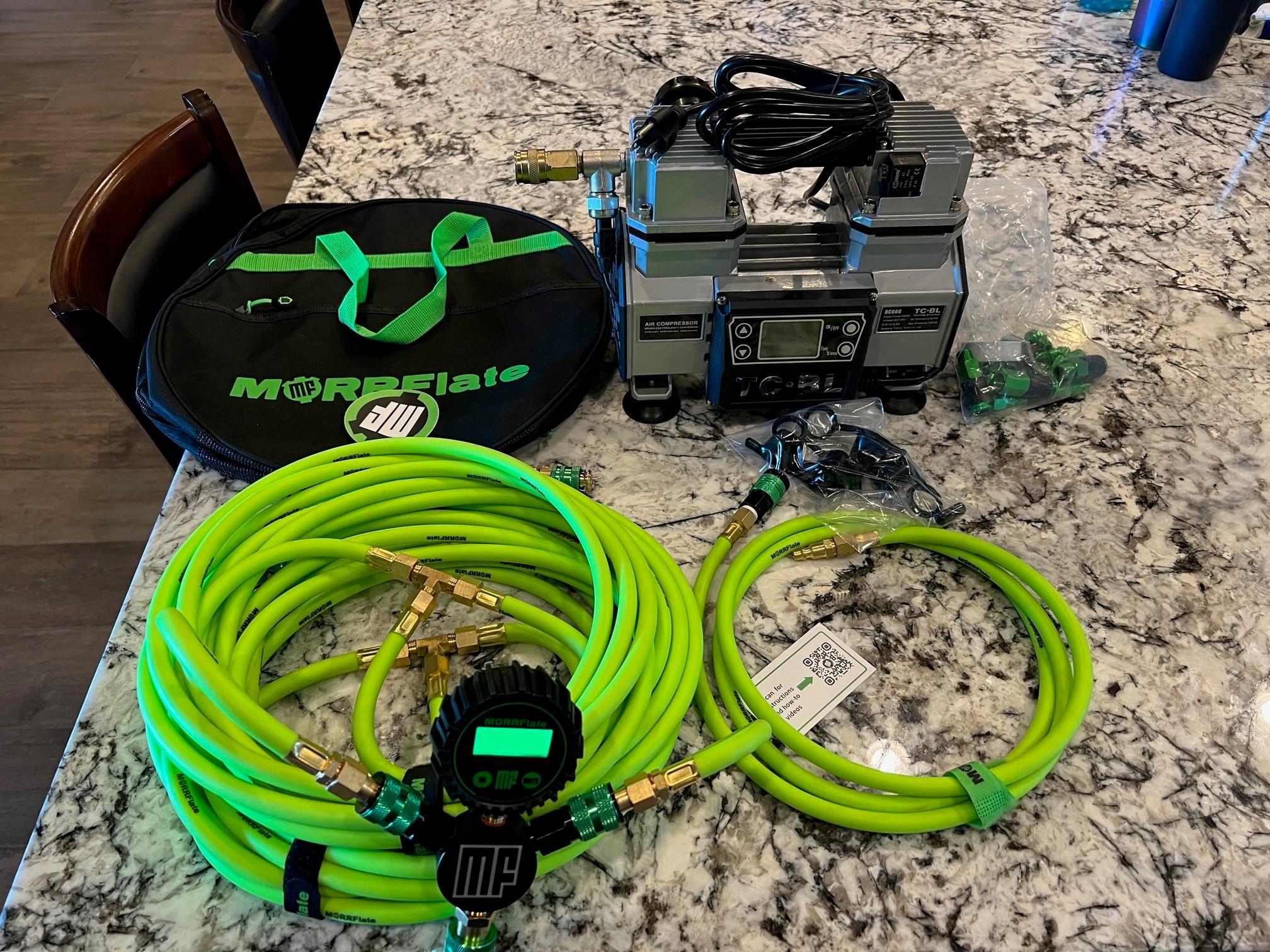Rivian R1T R1S Backup Tire Air Portable Compressor Recommendations 0001