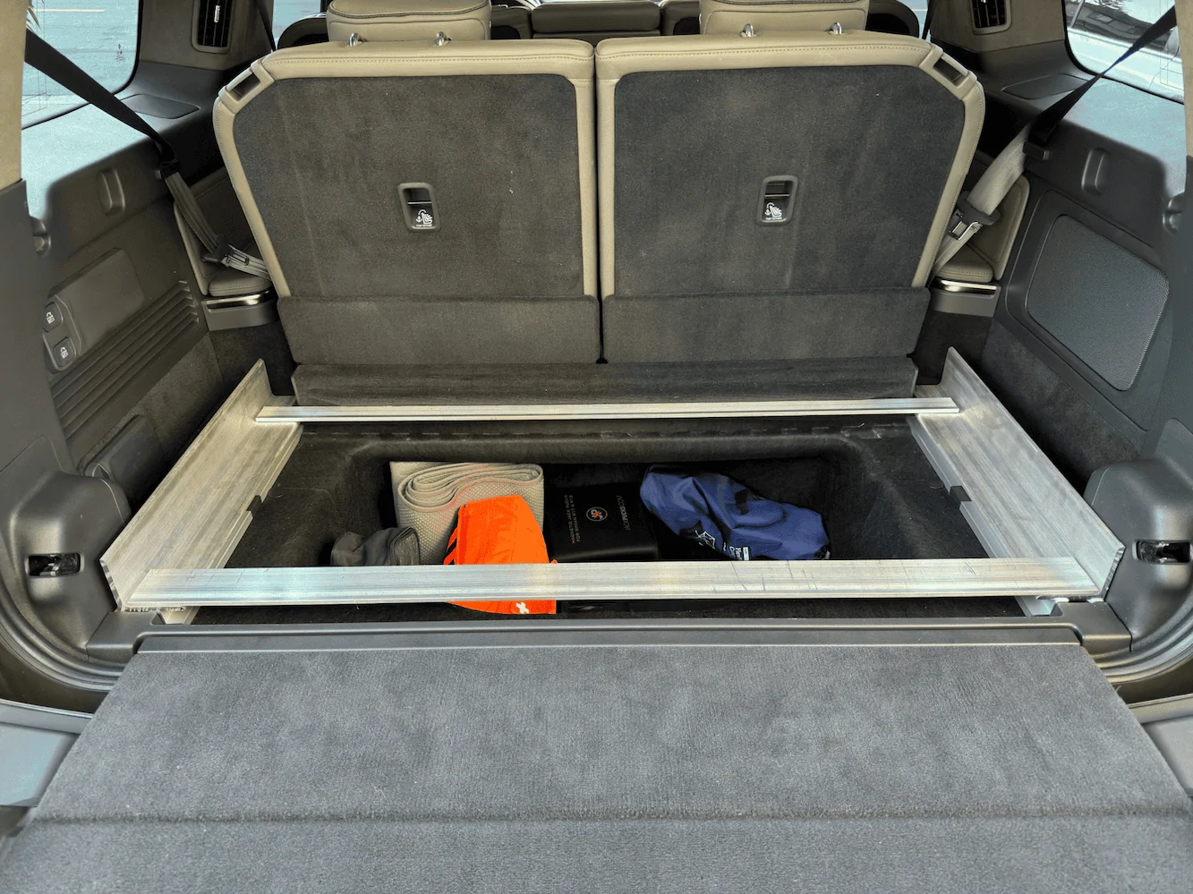 Rivian R1T R1S DIY Aluminum Fridge Slide Project for R1S Screenshot 2023-10-30 16.12.48