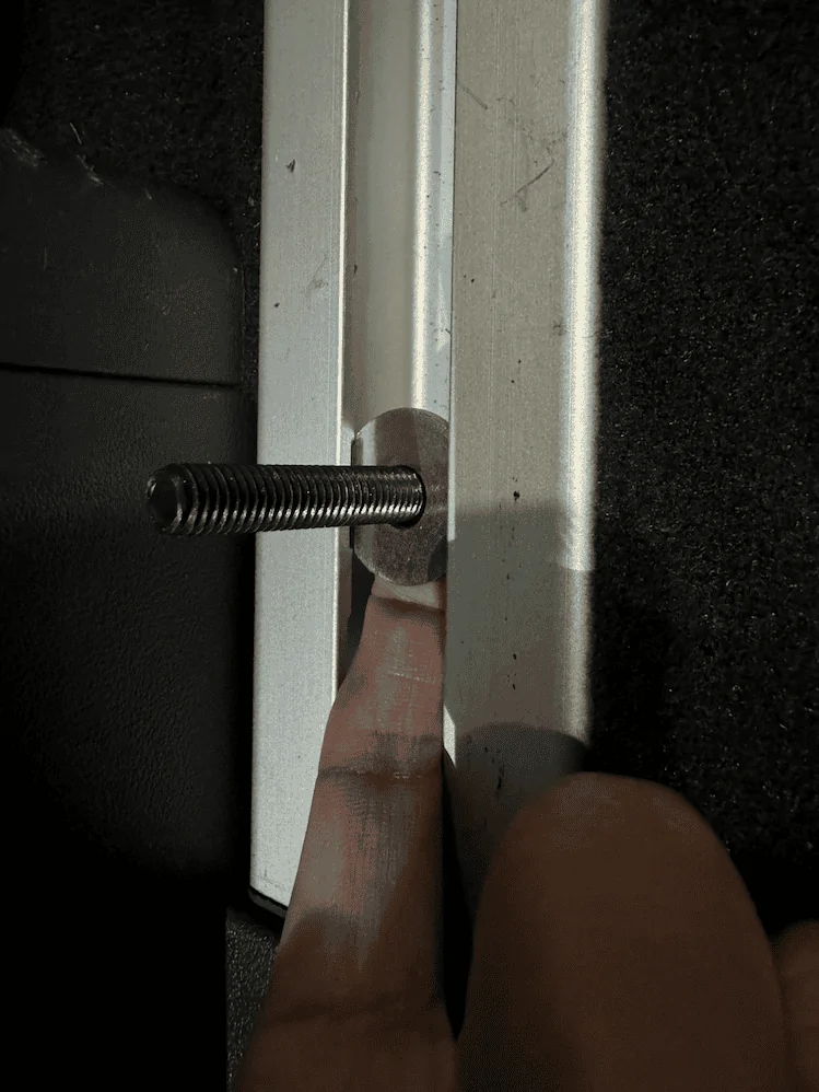 Rivian R1T R1S DIY Aluminum Fridge Slide Project for R1S Screenshot 2023-10-30 16.12.57